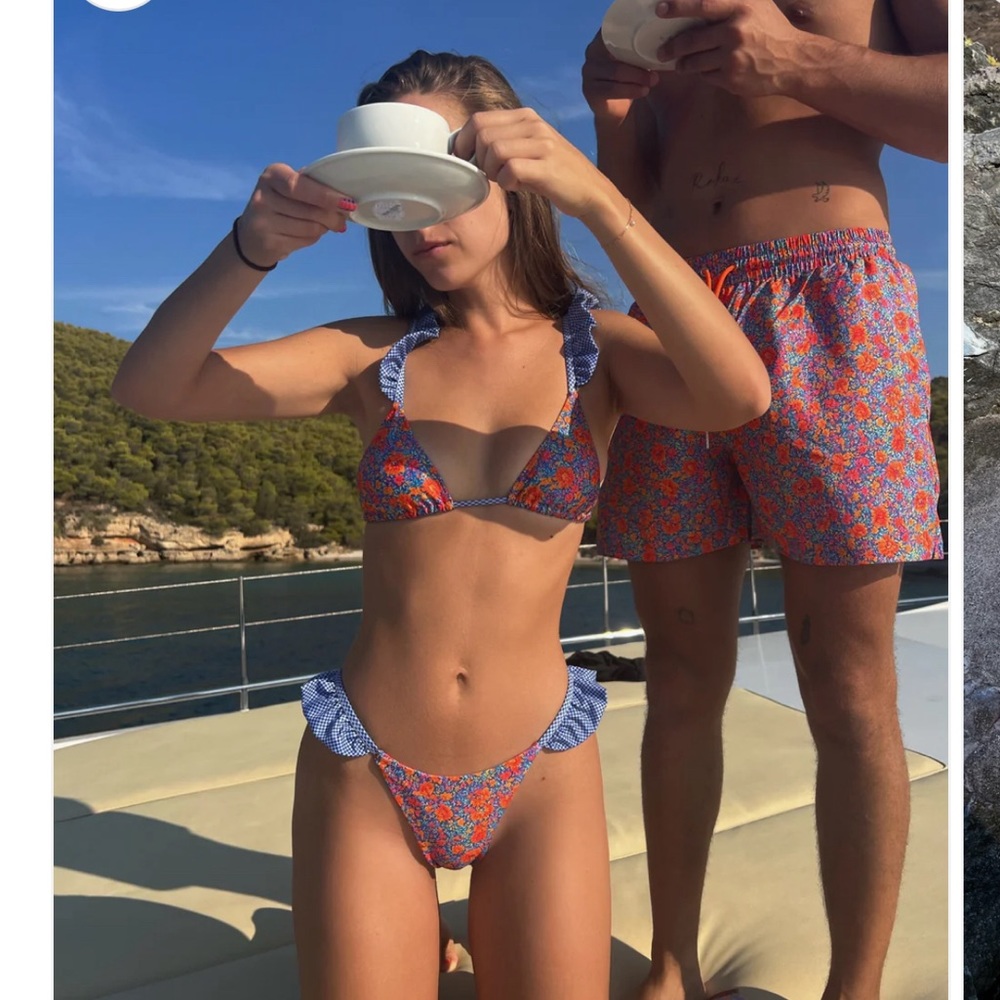 Strawberry Milk Mob Electric Smooch bikini